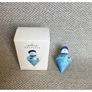 2012 Hallmark Keepsake Christmas Tree Ornament Snowman Snow Cone Dad